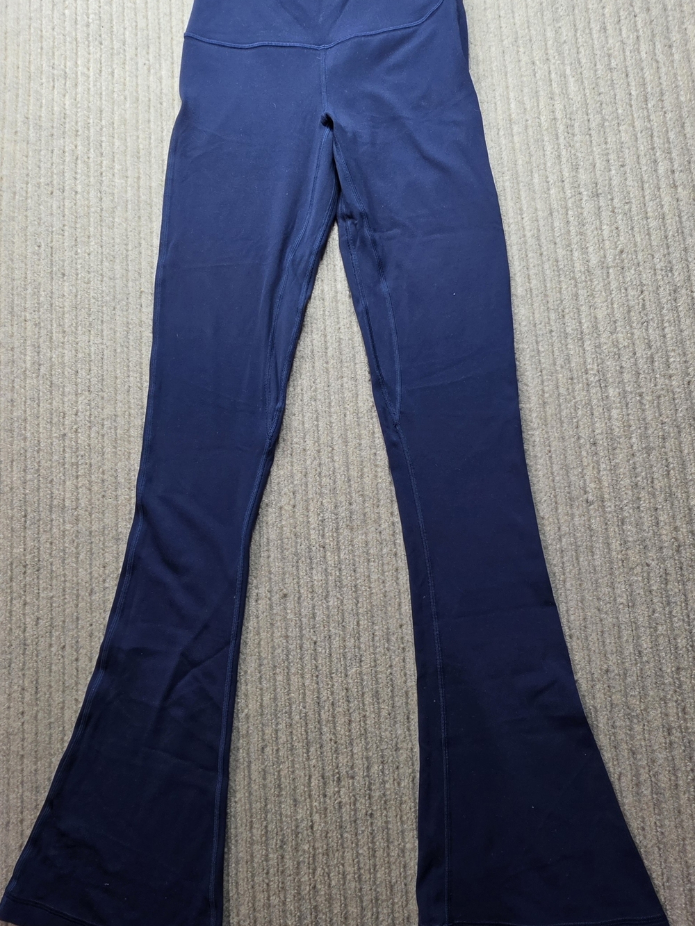 Lululemon Navy Blue Groove Super-High-Rise Flared Pants 4